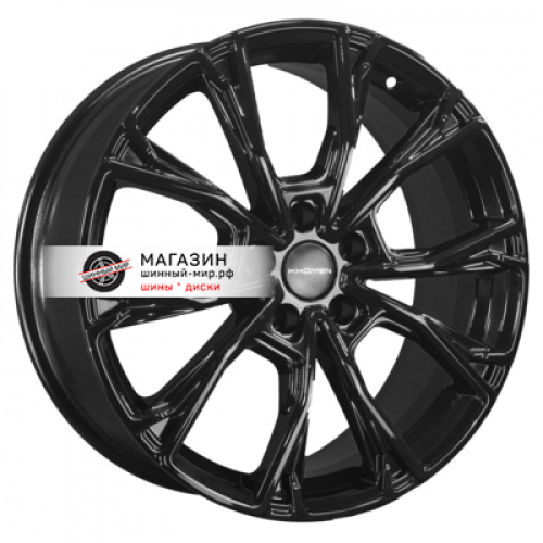 7,5*19 5*108 ET33 60,1 Khomen Wheels KHW1907 Black (OMODA C5) - 1