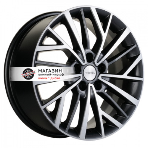 7*17 5*110 ET40 67,1 Khomen Wheels KHW1717 Gray-FP (Evolute i-Joy) - 1