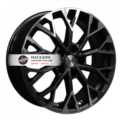 7*17 5*114,3 ET40 57,1 Khomen Wheels KHW1718 Gray-FP (Besturn X40) - 1