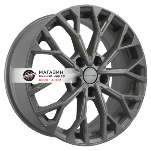 7*17 5*110 ET45 67,1 Khomen Wheels KHW1718 F-Silver (Dongfeng 580) - 1