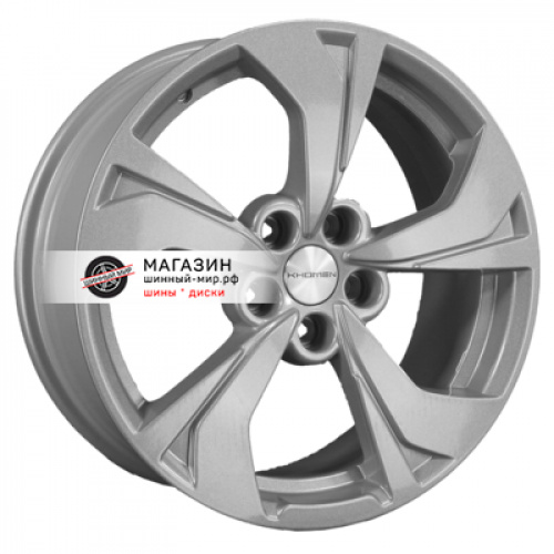 7*17 5*108 ET33 60,1 Khomen Wheels KHW1724 F-Silver (Exeed LX) - 1