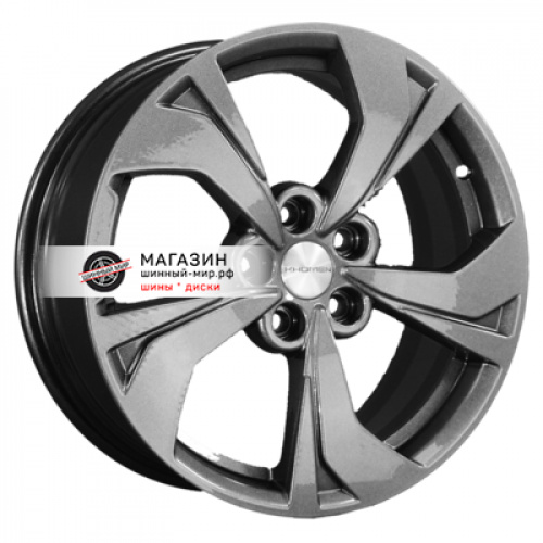 7*17 5*114,3 ET45 67,1 Khomen Wheels KHW1724 Gray (FAW Besturn X80) - 1