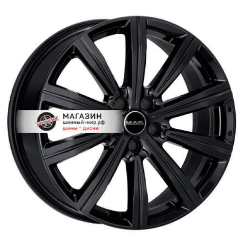 8,5*20 5*112 ET28 66,45 MAK Birmingham Gloss Black - 1