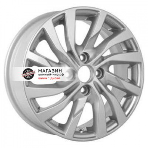 6*15 4*100 ET40 60,1 iFree Original КС882 Сильвер (Renault Logan) - 1
