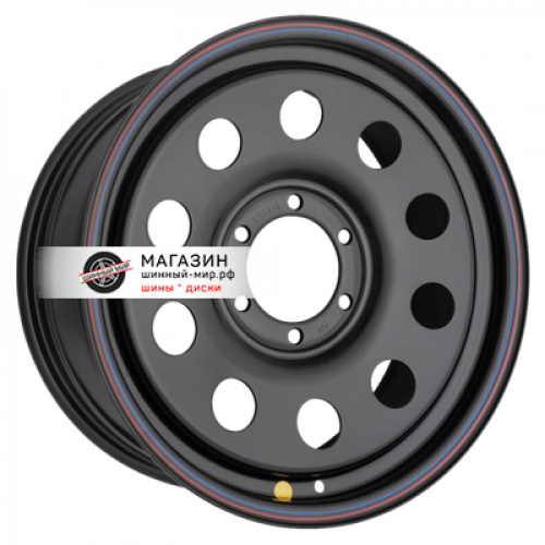 8*16 6*139,7 ET-19 110 Off-Road Wheels Тойота Ниссан Черный - 1