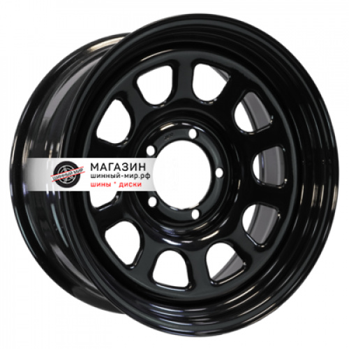 8*18 5*139,7 ET20 110 ZEPP УАЗ, ГАЗ Соболь, Dodge Ram 1500 Semicircle Gloss Black - 1